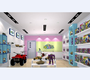 玩具展柜 (5)